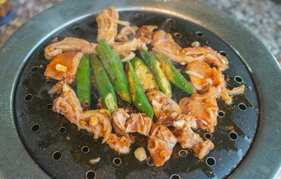 marinated chicken ready for the grill