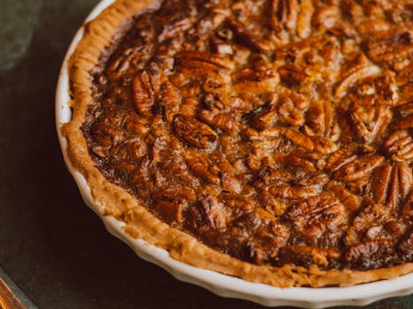 freshly baked pie cooling on a rack