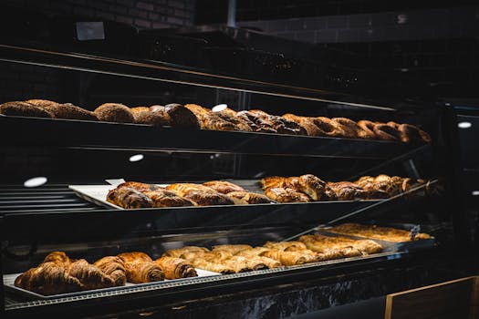 variety of baked goods