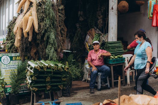 Local farmers market