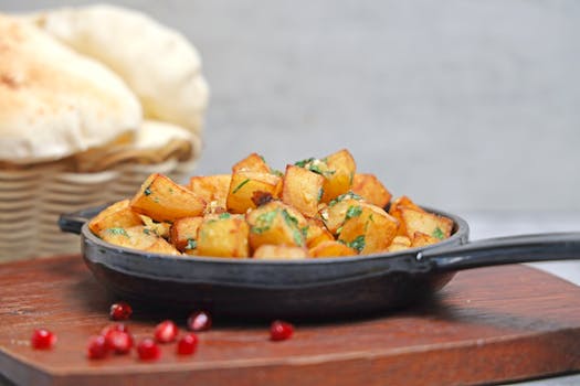 crispy roasted potatoes