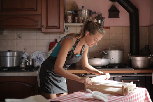 cooking tools on a kitchen counter