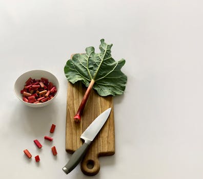 A colorful array of ingredients in a kitchen