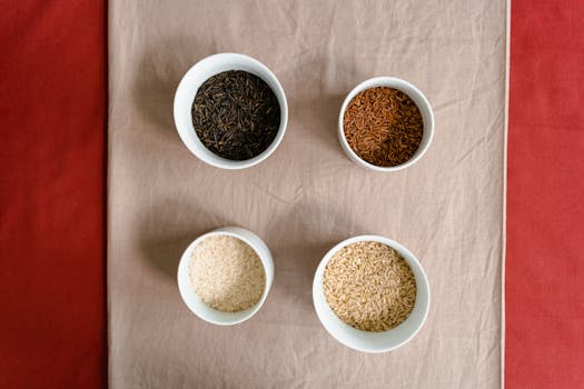 gluten-free grains selection