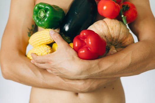 chef preparing preserved vegetables