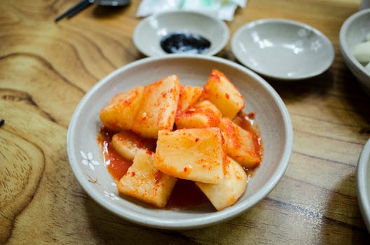 freshly fermented vegetables