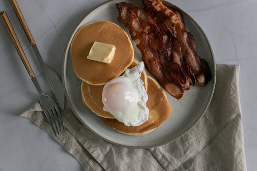 Perfectly poached egg