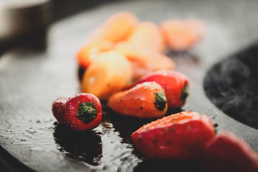 fresh vegetables ready for roasting